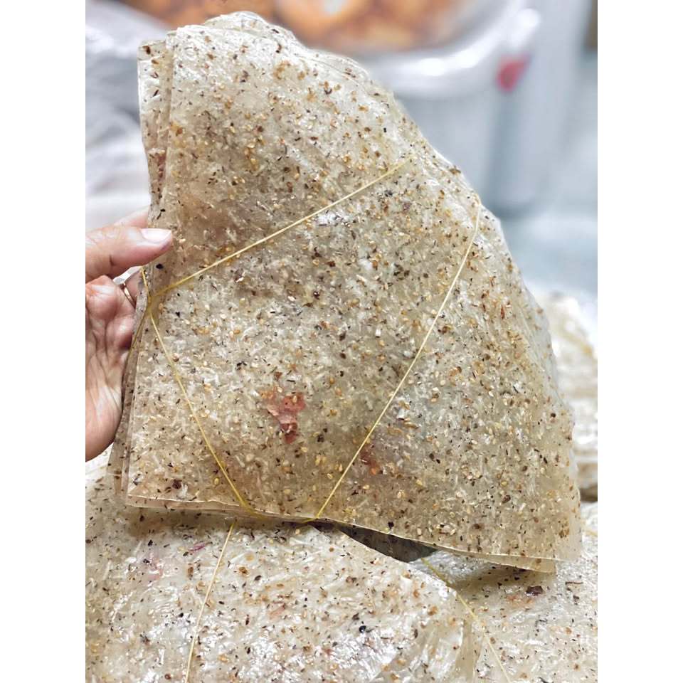 Xấp 20 Miếng Bánh Tráng Dừa Béo Thơm
