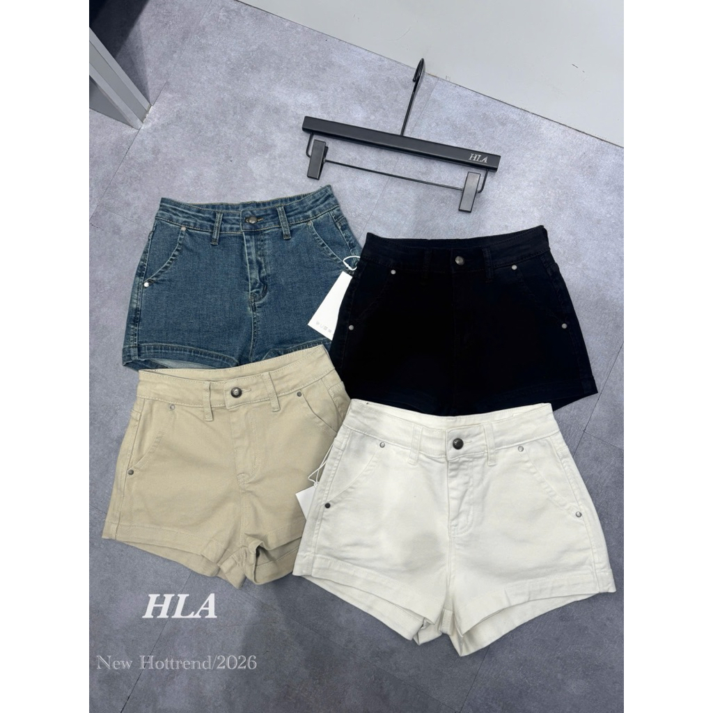 Quần sooc jean HLA