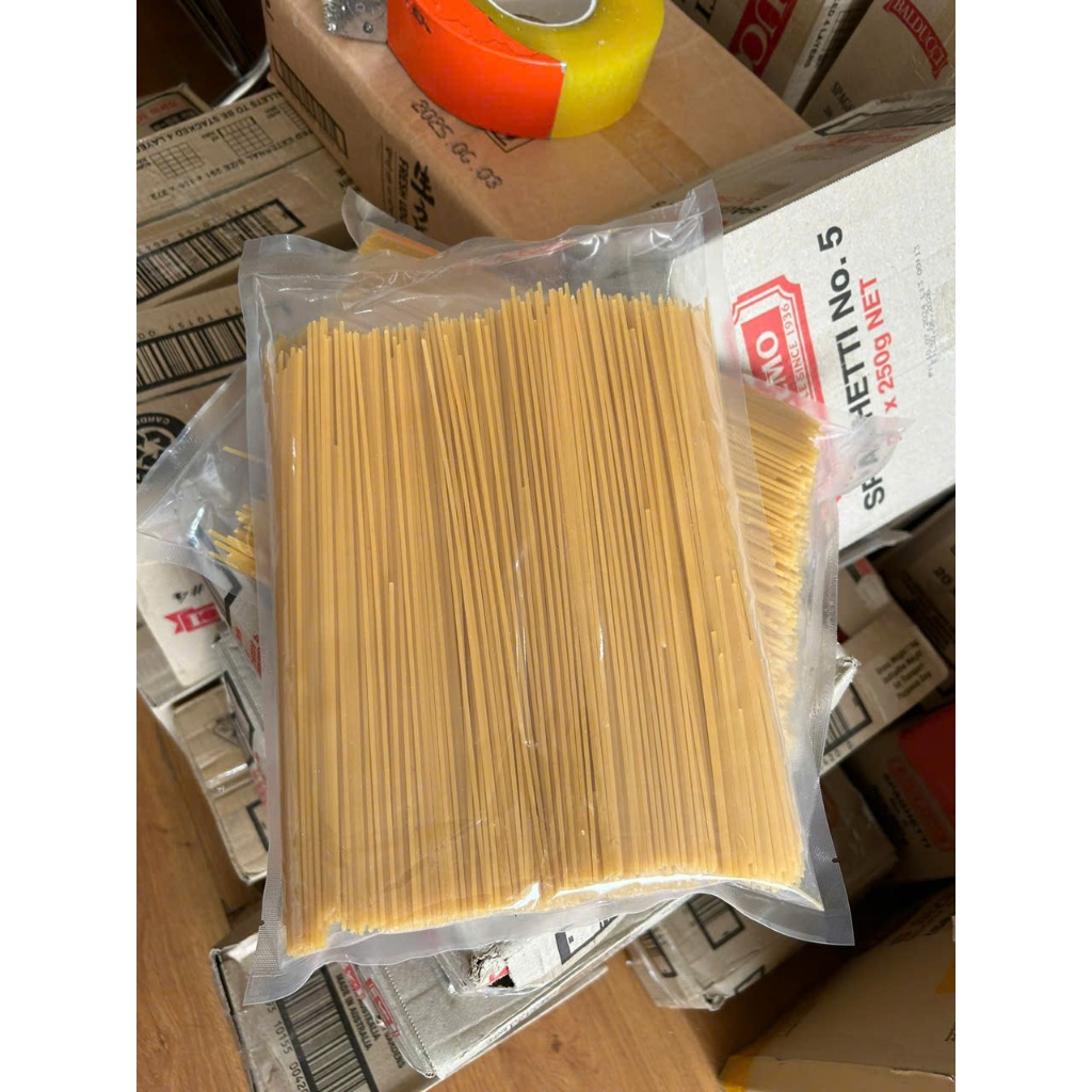 [Mì ý nhà hàng] COMBO 4KG  Mỳ ý SỢI TRÒN spaghetti 1 túi 2kg nhập khẩu Châu Âu