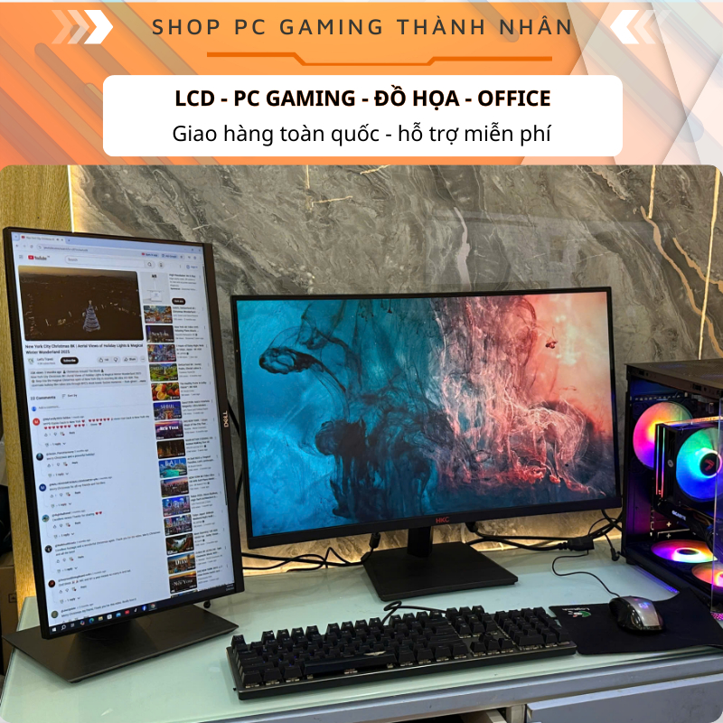 Màn hình cong HKC M27G3F 27" VA 144Hz Full Viền Chuyên Game Like New