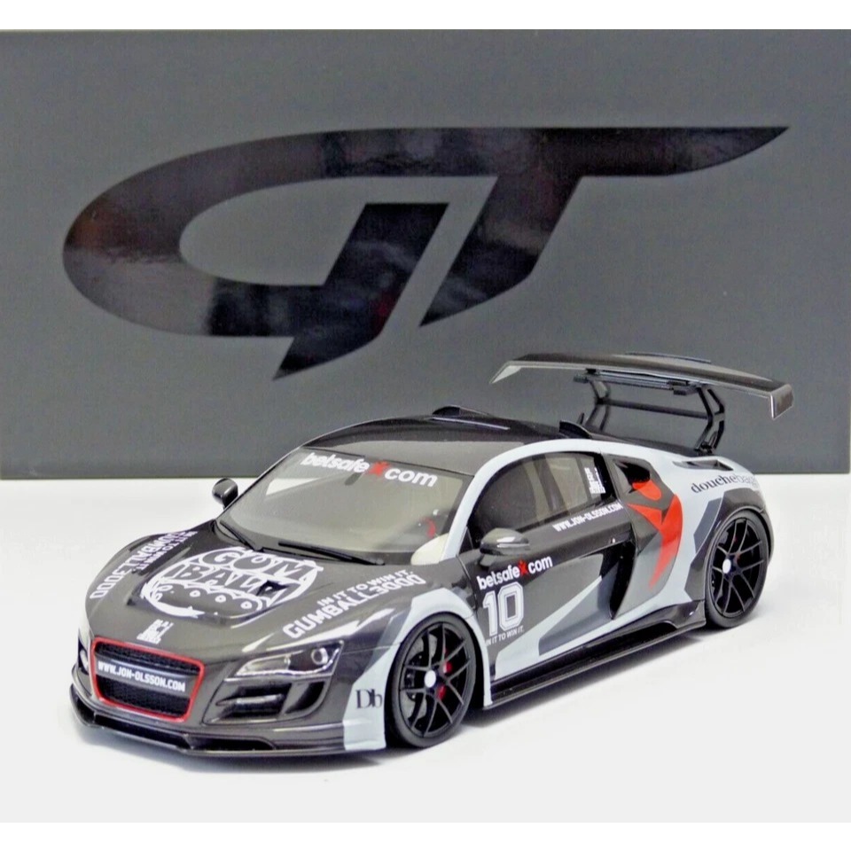 Mô hình xe cao cấp Au di R8 GB3000 Year 2013 Bi Color tỉ lệ 1:18 GT Spirit GT870