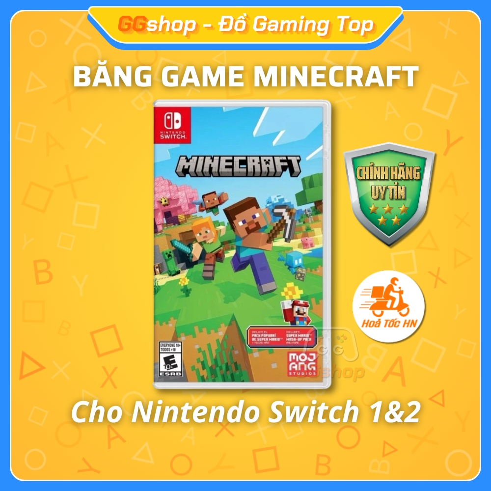 Băng Game Minecraft Cho Nintendo Switch 1&2
