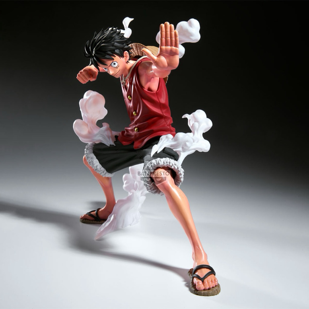 Mô hình One Piece - Luffy Gear 2 Maximatic Plus Figure chính hãng Bandai