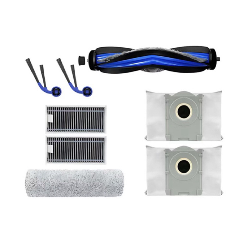 Phụ kiện Robot hút bụi X11 Pro Omni X11 OmniCyclone X11 Pro - Khăn lau Lọc hepa Chổi chính Chổi cạnh