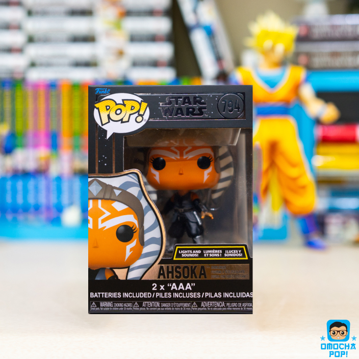 Mô Hình Chính Hãng Funko Pop Star Wars : Ahsoka #794 Lights and Sounds