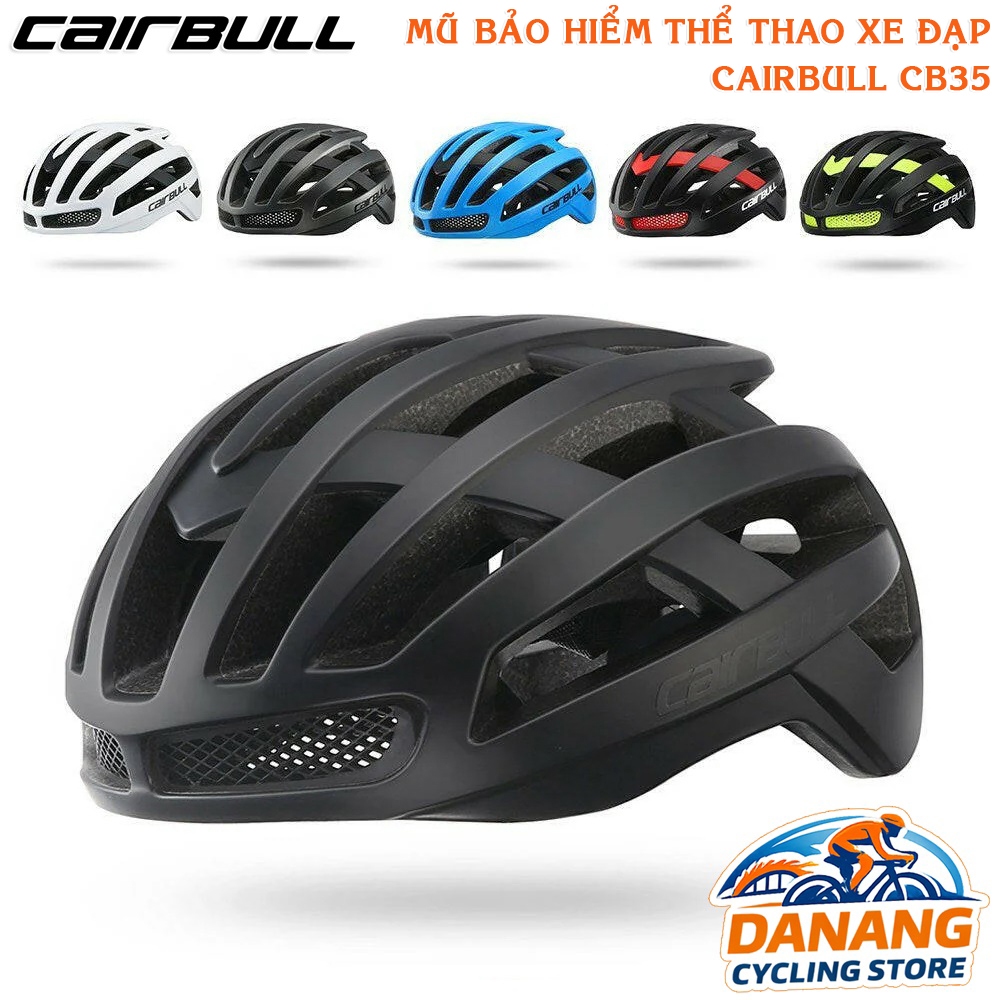 Mũ Bảo Hiểm Xe Đạp Thể Thao Cairbull CB35 – Nhẹ, Thoáng Khí, An Toàn