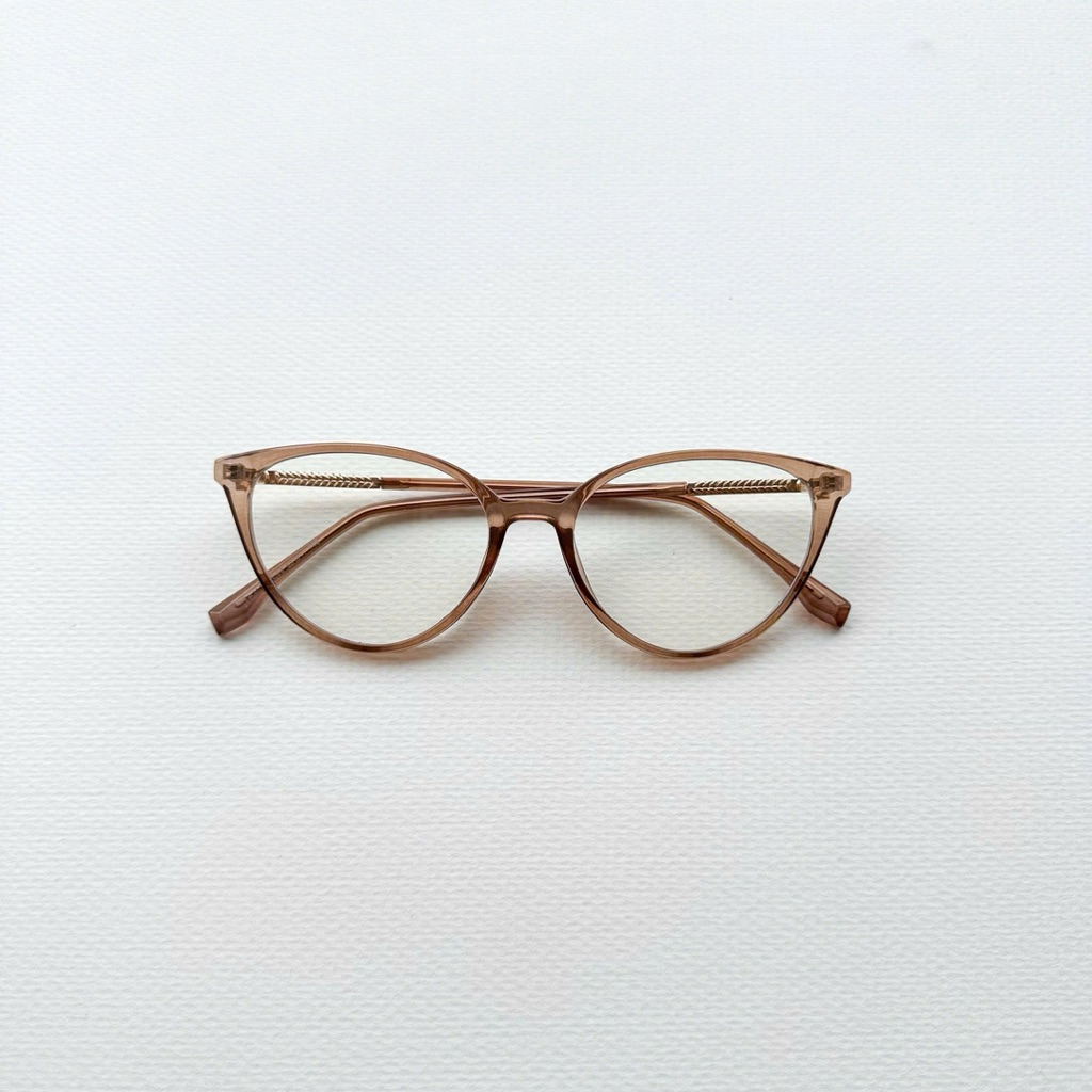 Gọng kính mắt mèo TYSON gọng kính mắt thời trang nữ lắp cận tặng hộp khăn 30327