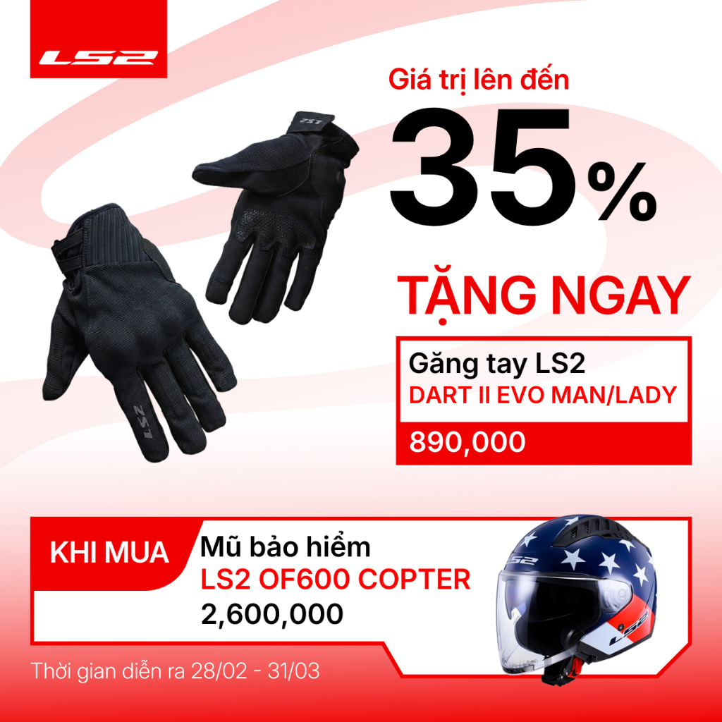 [Hàng Chính Hãng] Mũ Bảo Hiểm 3/4 LS2 OF600 COPTER 2 Kính Đạt Chuẩn An Toàn ECE 22.05 - SPID