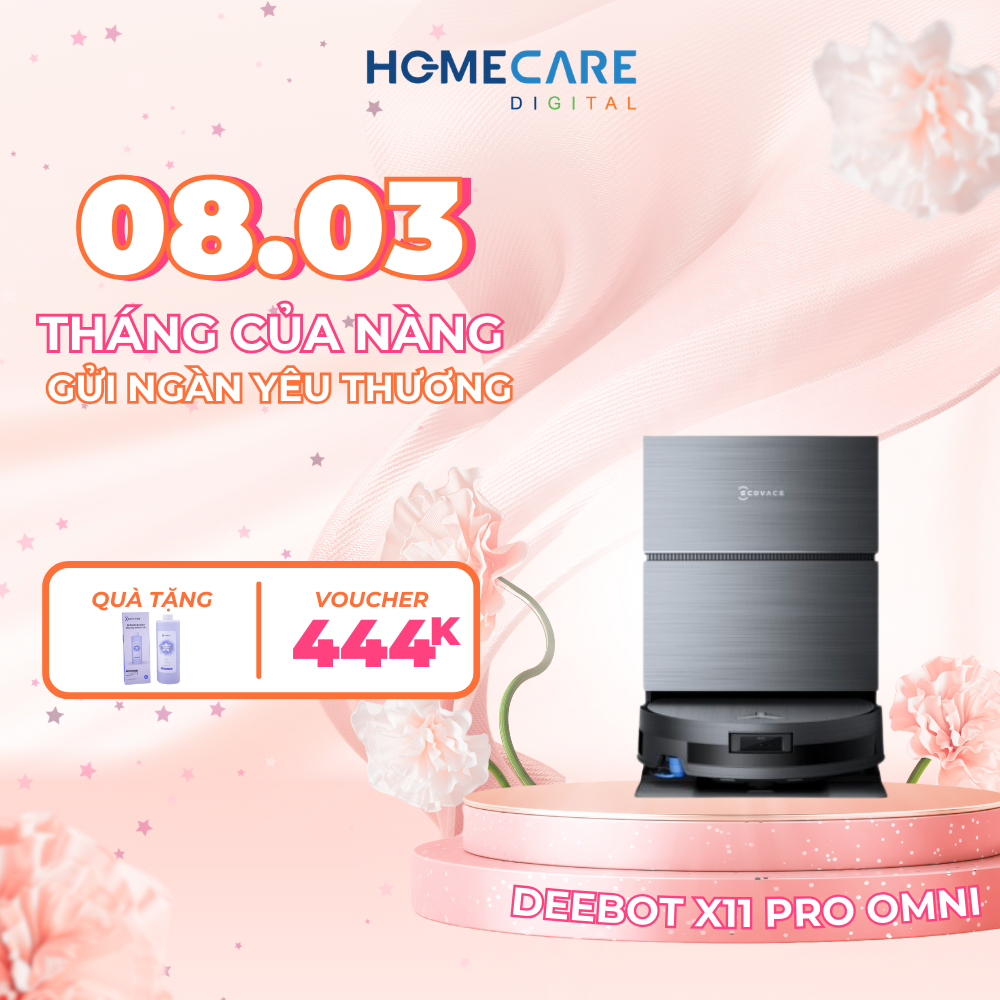 Deebot X11 Pro Omni - Hàng Chính Hãng
