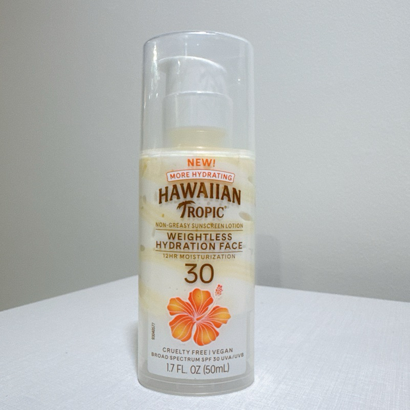 Kem chống nắng Hawaiian Tropic Weightless Hydration Face SPF30