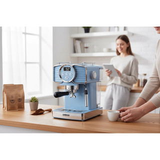 Máy pha cà phê Espresso Zamboo ZB-901PRO-Blue