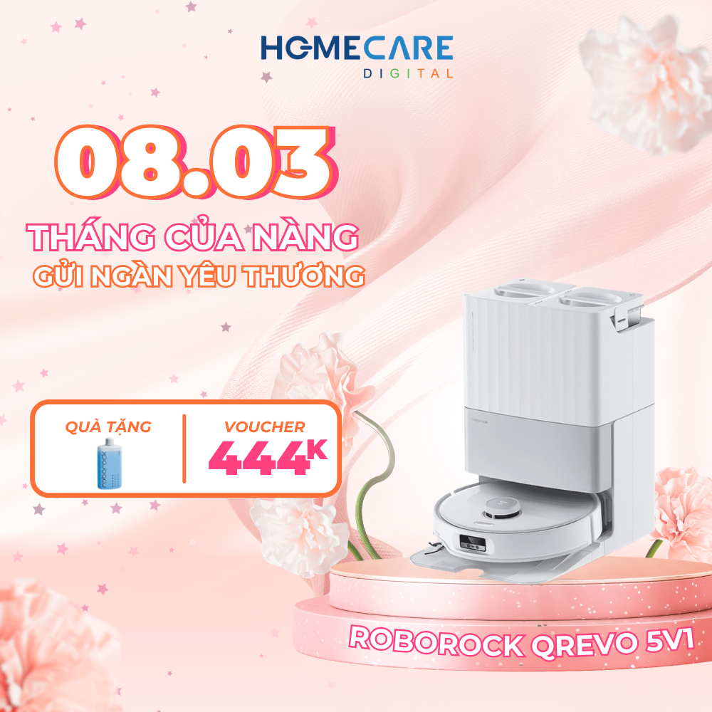 Roborock Qrevo Edge 5V1 - Hàng Chính Hãng