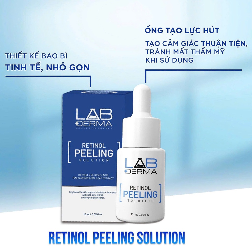Tinh chất peel da khoa học Peel Retinol Peeling Solution Lab Derma 10ml