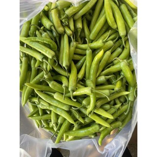 1kg ỚT SỪNG XANH (ĐẶC SẢN HUẾ ) siêu cay, thơm, giòn, ăn là mê