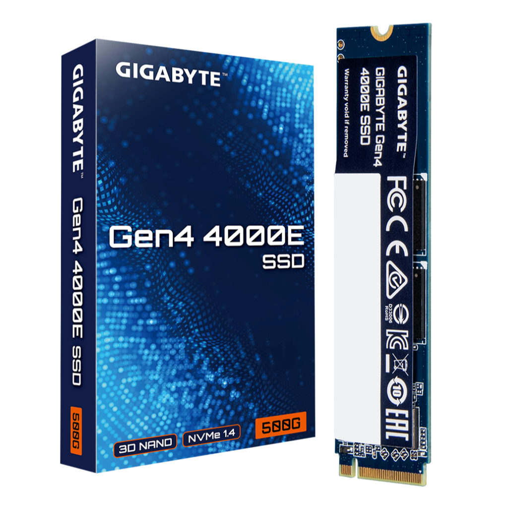 Ổ Cứng Máy Tính SSD GIGABYTE 4000E 500GB M2 2280 NVMe Gen 4x4 BẢO HÀNH CHÍNH HÃNG 03/2028