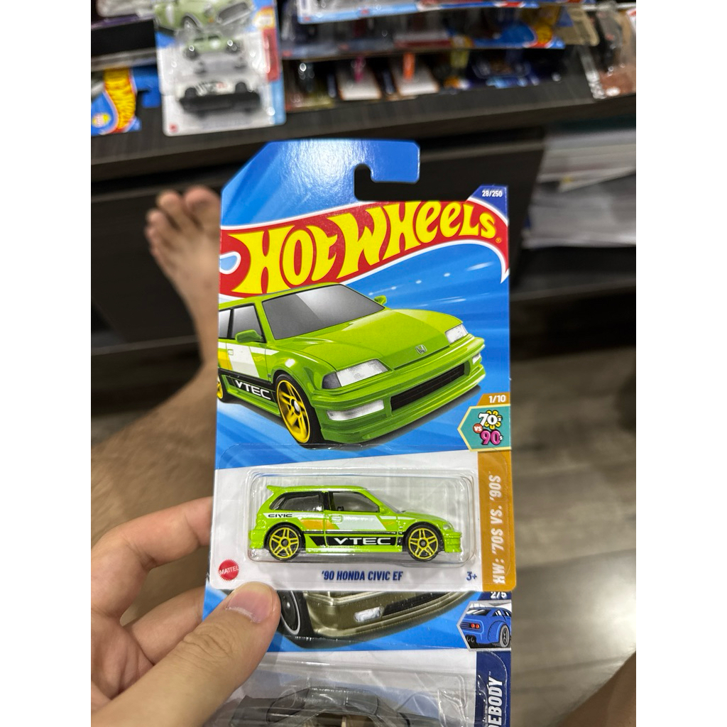 Hotwheels 2025 Honda civic EF/ mô hình ô tô