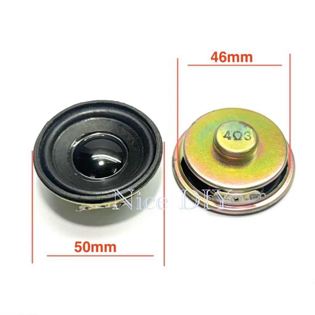 (Giá 1 cái)Loa 5cm từ Neo Vàng 3w 4ohms