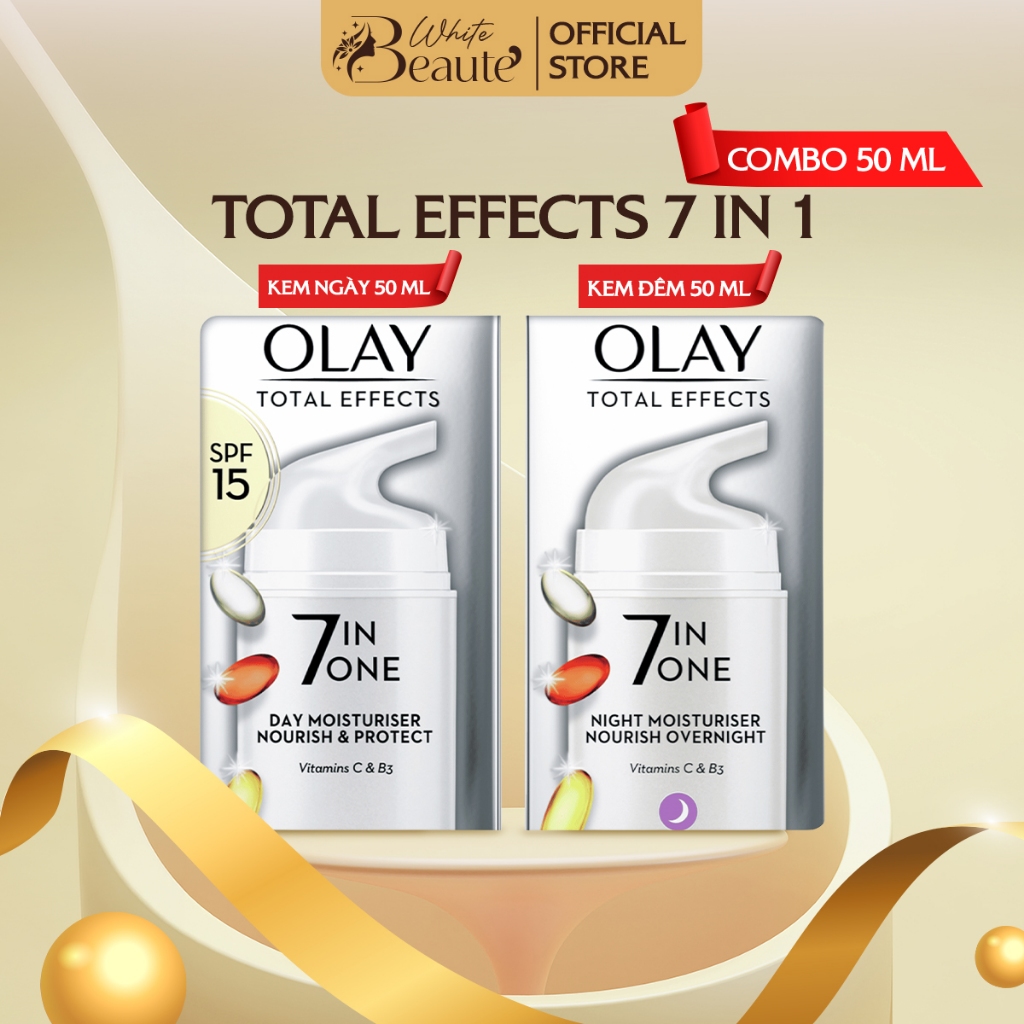 Kem Dưỡng Olay 7 In 1 Ngày Và Đêm Bản UK 50ML Chính Hãng