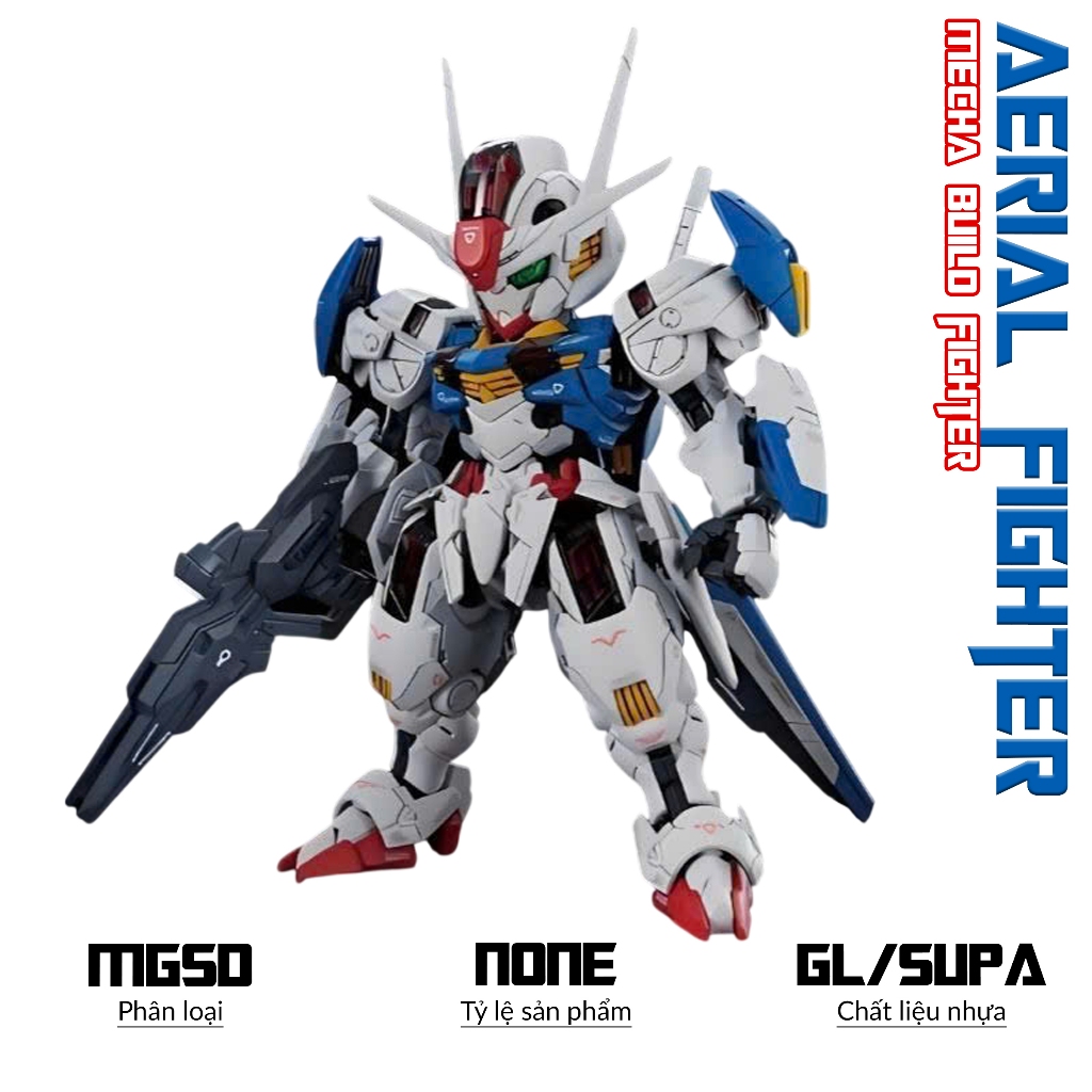 Mô hình MGSD Aerial Fighter, Đồ chơi lắp ráp nhựa