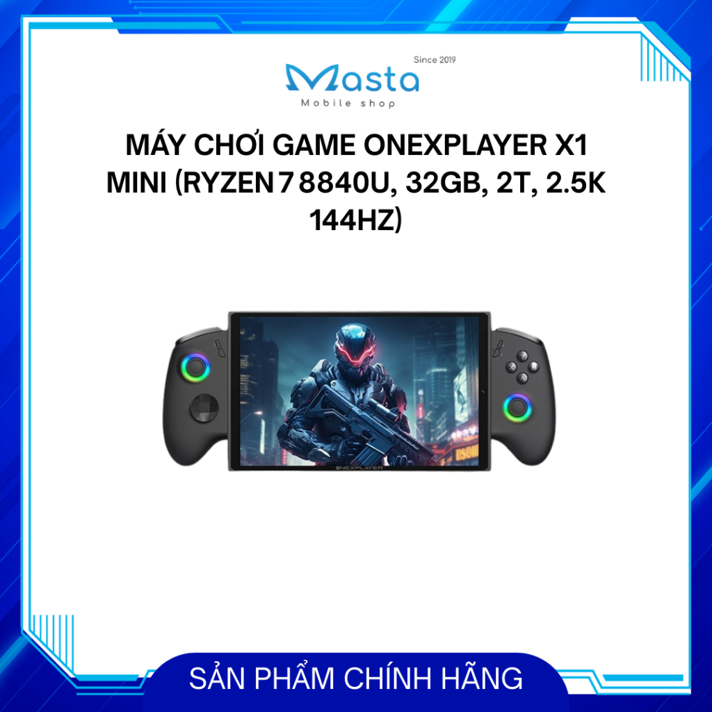 Máy chơi game OneXPlayer X1 Mini (Ryzen 7 8840U, 32GB, 2T, 2.5K 144Hz)