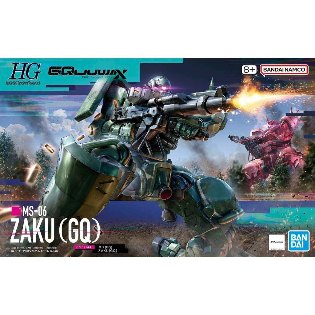 [Full box] Chính hãng Bandai HG GQuuuuuux Zaku