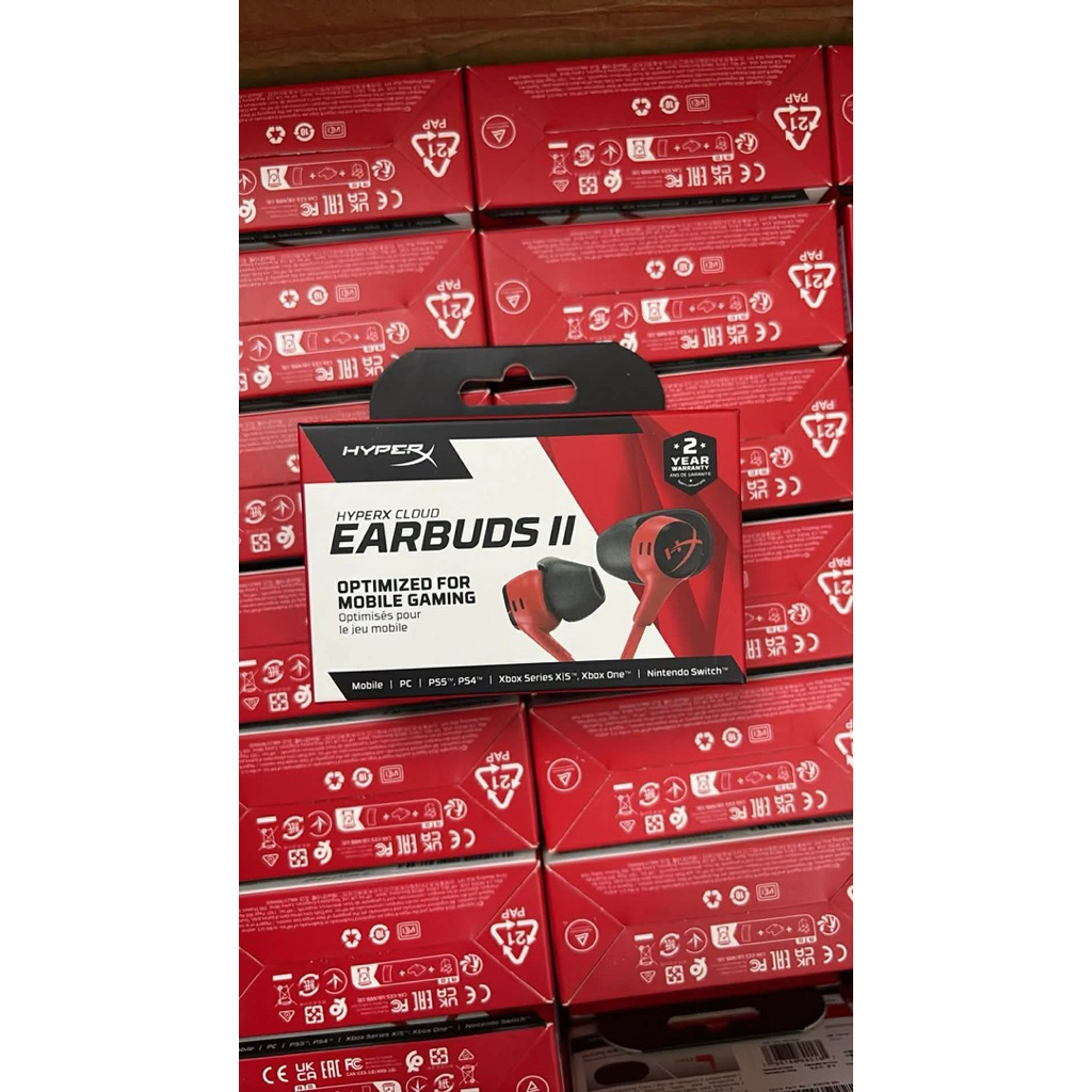 Tai nghe có dây Gaming Hyperx Cloud Earbuds 2 New