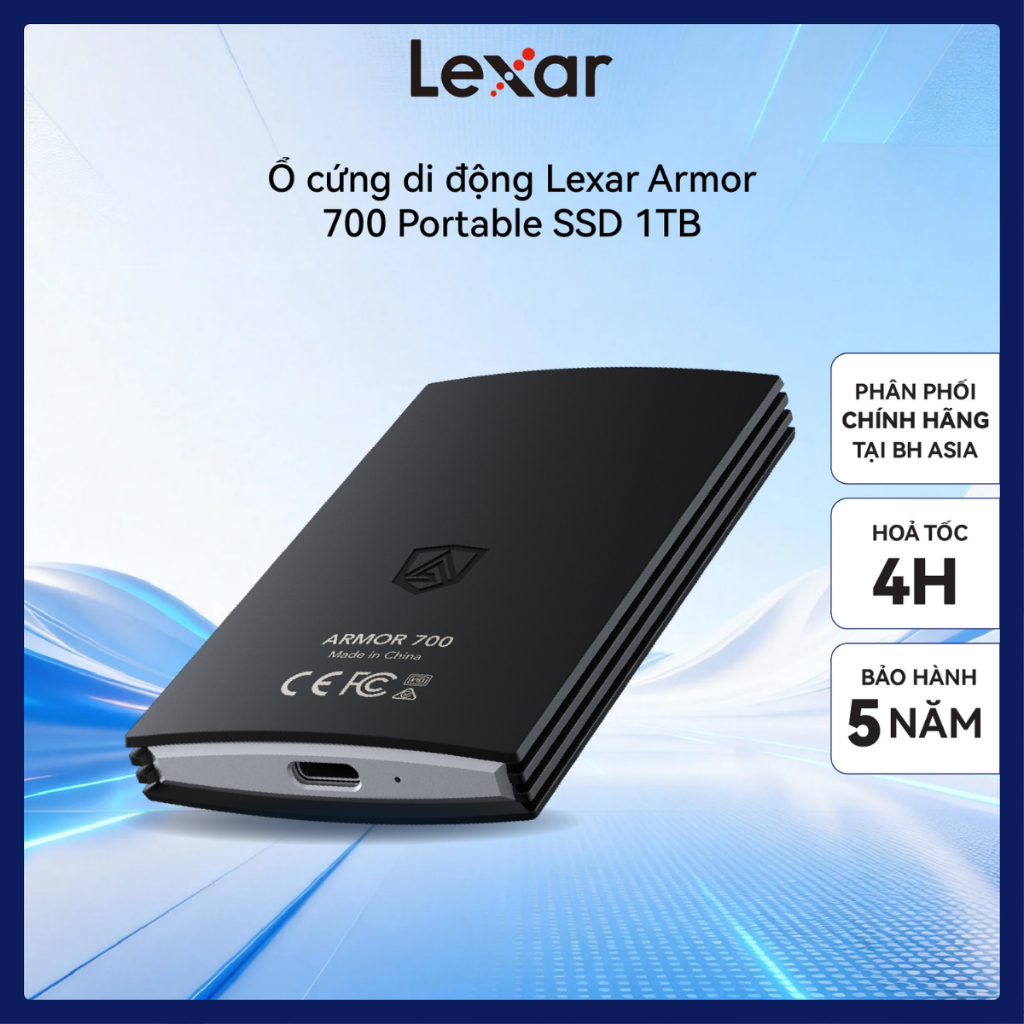 Ổ cứng di động SSD Lexar 1TB Armor 700