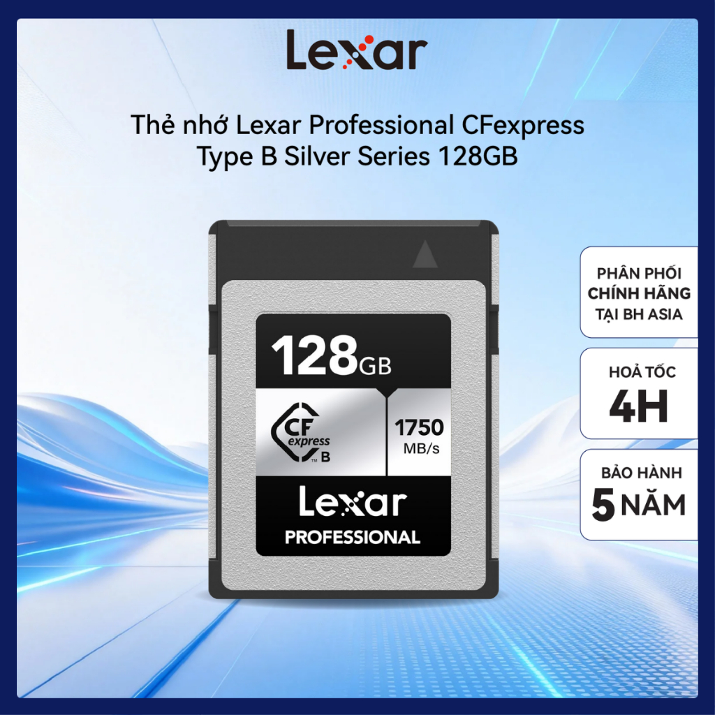Thẻ nhớ Lexar Professional CFexpress Type B Silver 128GB - 256GB