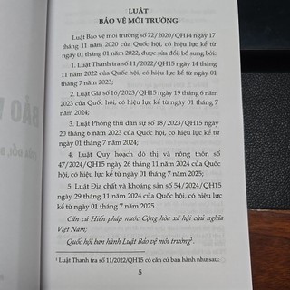 Sách - Luật bảo vệ môi trường (NXB Lao Động)