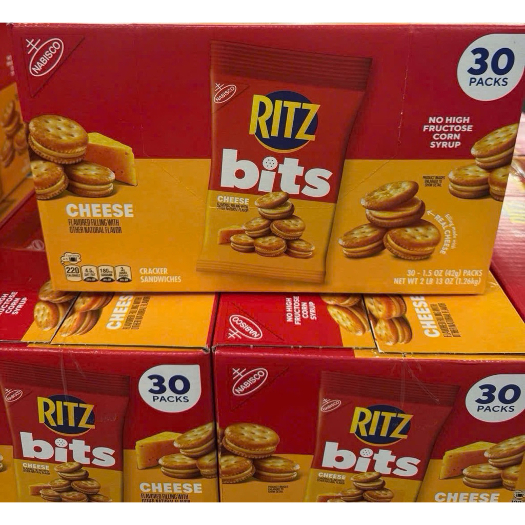 Bánh Ritz mini thùng 30 gói của Mỹ