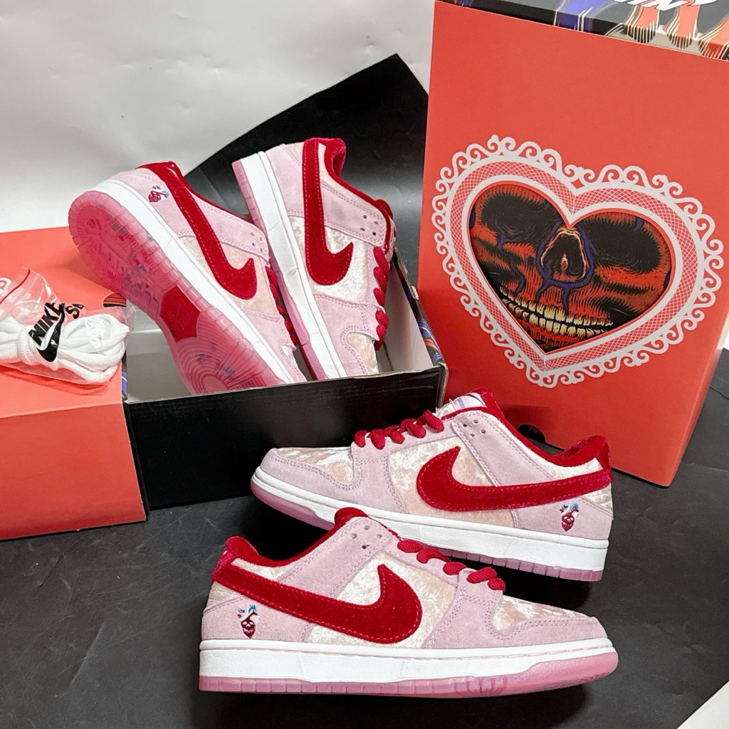 [Hàng Chính Hãng] Giày jd valentin đỏ hồng siêu xinh