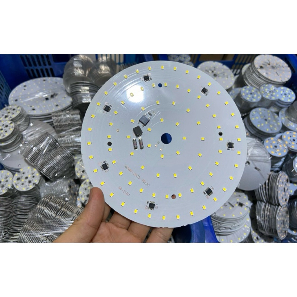 VỈ LED TRÒN 100w-Dùng Thẳng điện 220v Trực Tiếp-CHO ĐÈN NHÀ XƯỞNG-MẠCH BẰNG NHÔM