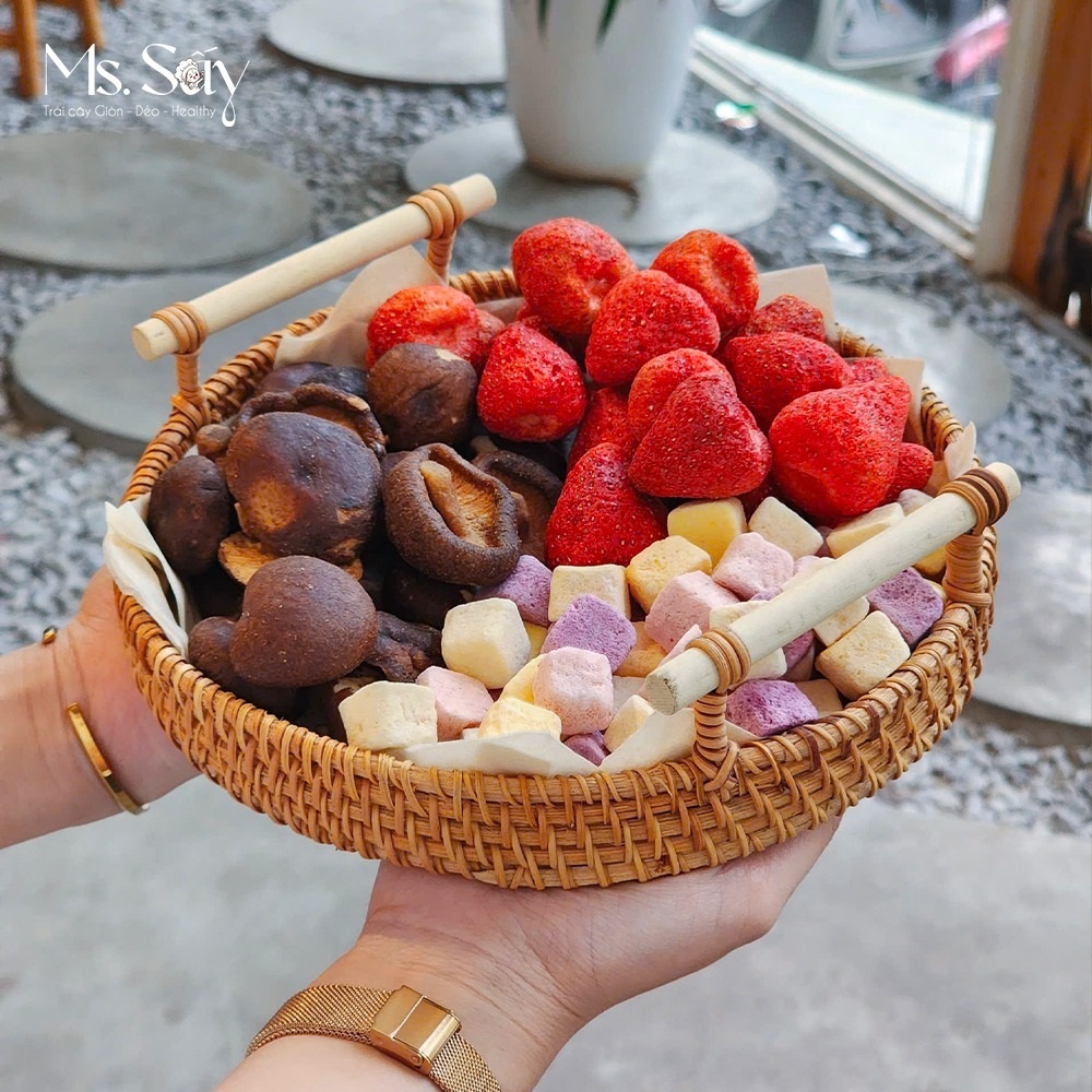 Trái Cây Sấy Giòn, Sấy Dẻo, Lựa Chọn Best Sellers - Hương Vị Tự Nhiên, Thơm Ngon, An Toàn Sức Khỏe