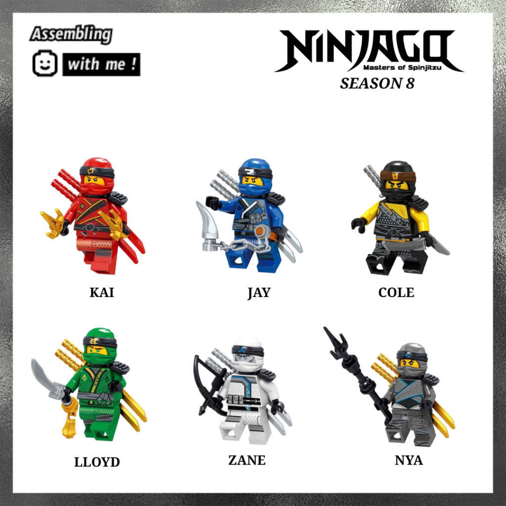 Đồ chơi lắp ráp Minifigure Ninjago Season 8 - Sons of Garmadon