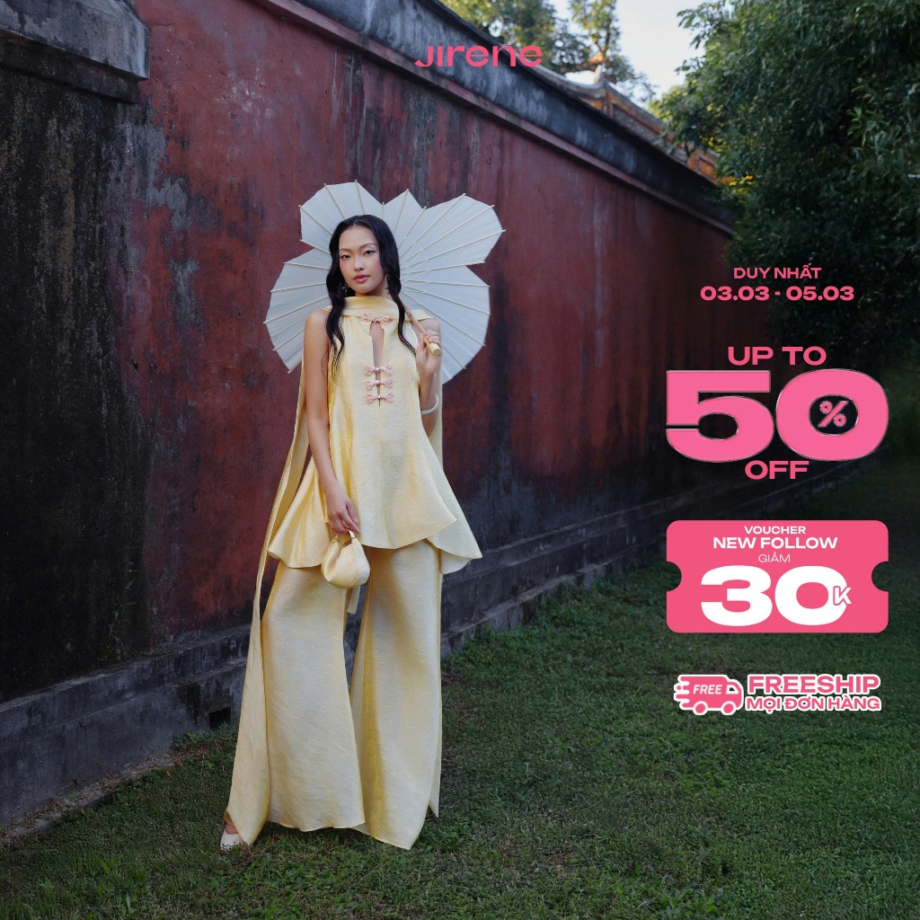 Jirene - Áo nữ kiểu yếm MUNAMI TOP