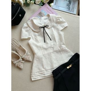 Nơ Nhung Handmade, tag nơ cài áo váy (tặng kèm chân đế)