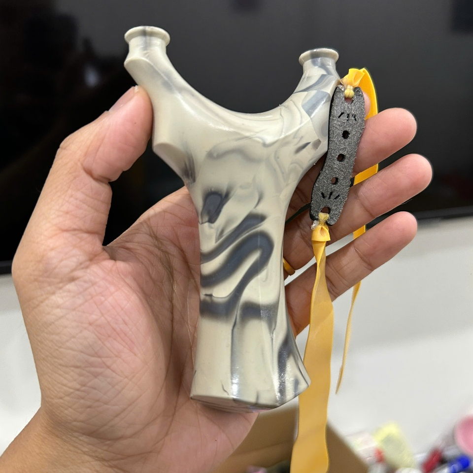 ná cao su nhựa vân đá + 1 dây , ná nhựa đúc nguyên khối siêu bền ( hàng sịn )