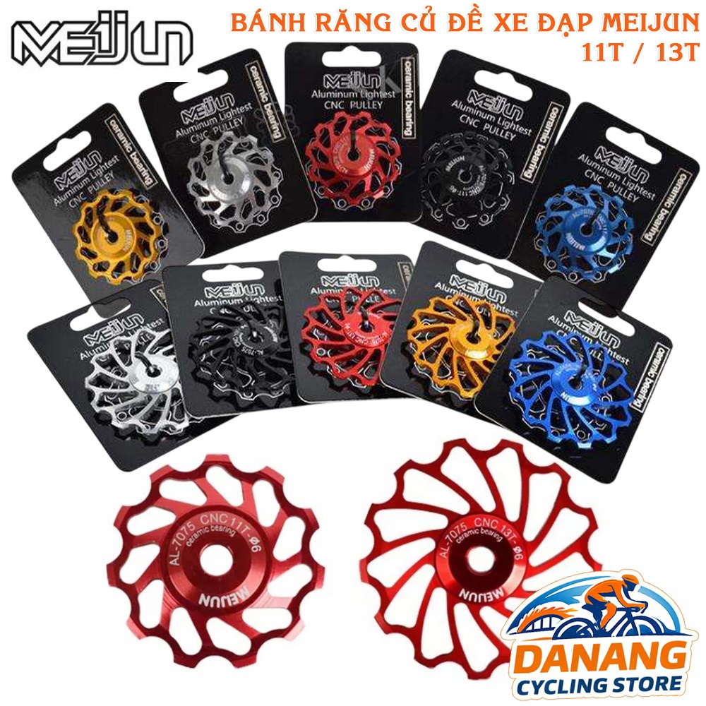 Bánh Răng Củ Đề Nhôm CNC Xe Đạp MEIJUN – 11T / 13T, Chất Lượng, Bền