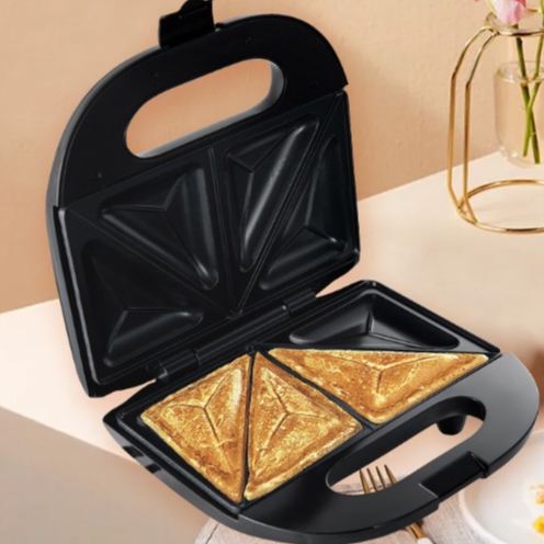 Máy kẹp sandwich hotdog, nướng bánh mỳ, làm bánh công suất 750W