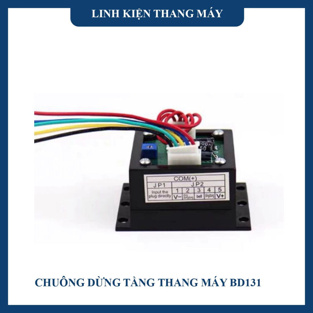 Chuông dừng tầng thang máy BD131. Chuông dừng tầng điều chỉnh được âm lượng
