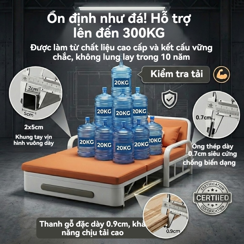 MY Ghế sofa giường căn hộ nhỏ kết hợp phòng khách và phòng ngủ ấm cúng và thoải mái | BigBuy360 - bigbuy360.vn