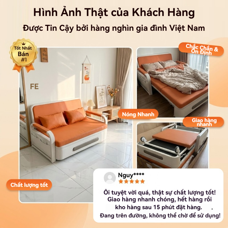 MY Ghế sofa giường căn hộ nhỏ kết hợp phòng khách và phòng ngủ ấm cúng và thoải mái | BigBuy360 - bigbuy360.vn