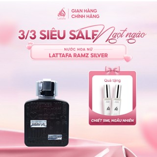 Nước hoa unisex Lattafa Ramz Silver EDP hương thơm sang trọng đẳng cấp 100ml