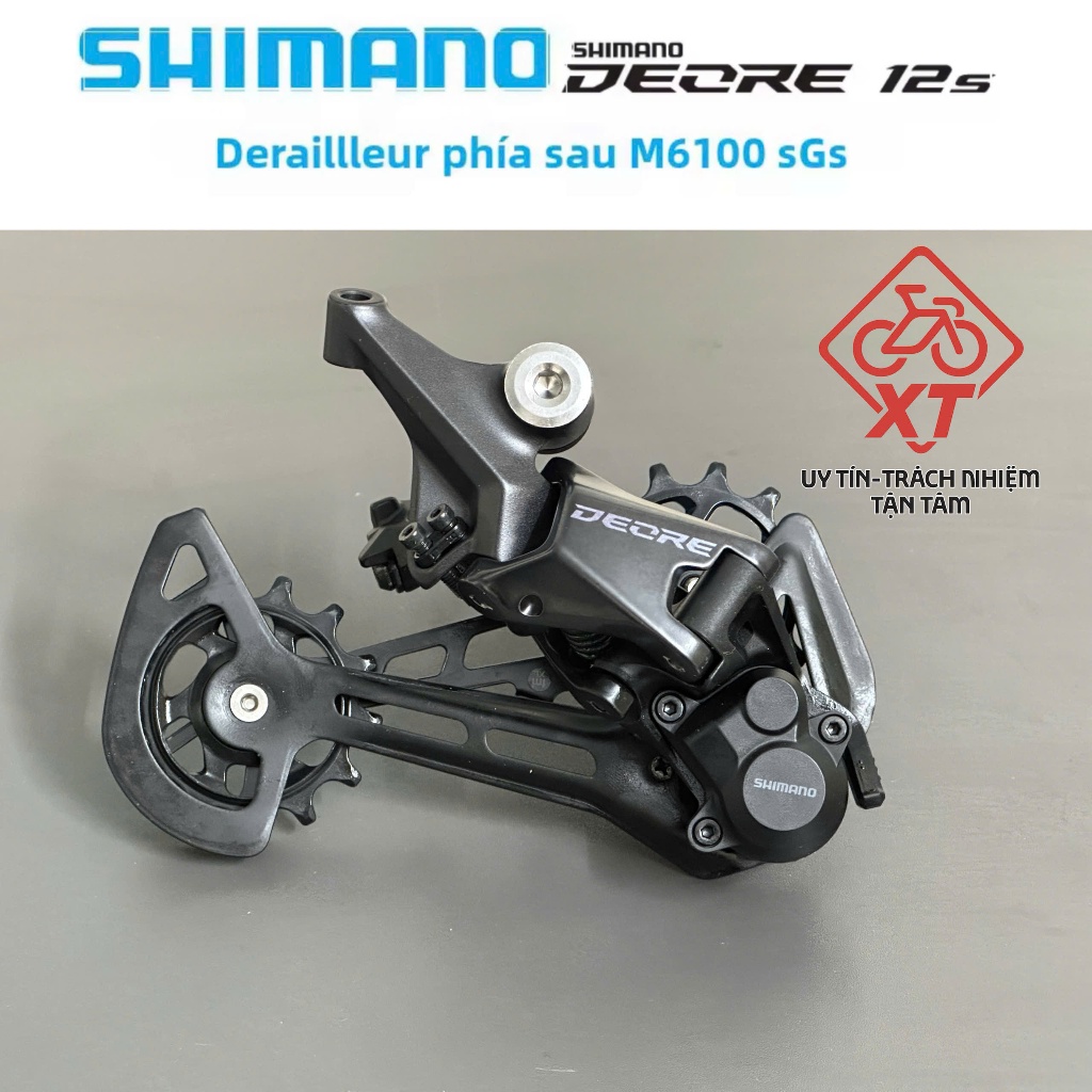 CÙ ĐỀ SAU - SHIMANO DEORE RD M6100 (12 TỐC ĐỘ), Cùi đề SHIMANO DEORE RD-M6100, Cùi đề sau xe đạp MTB