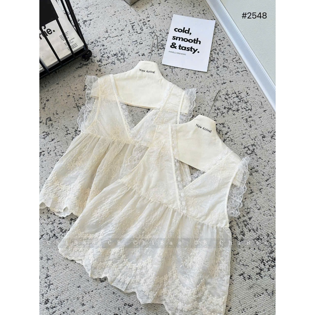 áo cổ V Phối Ren Trắng, Áo Kiểu Tay Cánh Tiên Phong Cách sang chảnh,hot hit 2026 | BigBuy360 - bigbuy360.vn