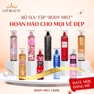 [Hàng Mỹ] Xịt Thơm Bath & Body Works Body Mist 236ml
