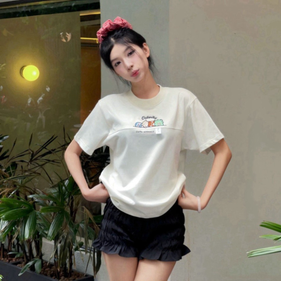 Áo Thun Baby Tee Outerity Animals / Unisex Local Brand 2026 | BigBuy360 - bigbuy360.vn