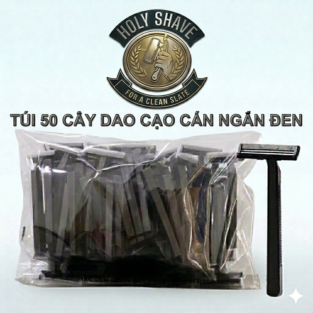 Combo 50 dao cạo râu nam nữ 2 lưỡi kép giá tốt - hàng công ty