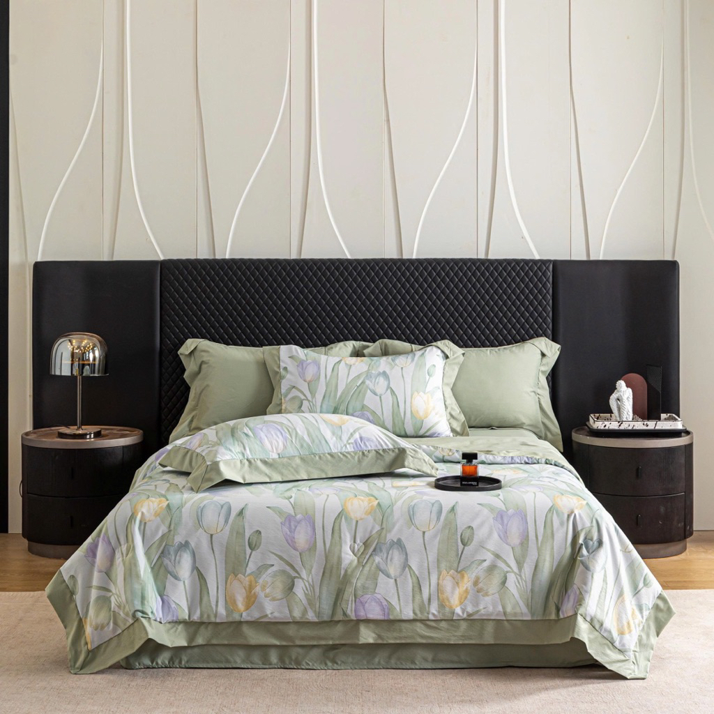 SET CHĂN HÈ – GA GỐI 4 MÓN | BAMBOO MODAL STRIPE