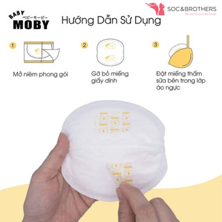 Miếng thấm sữa Moby chính hãng - socandbrothers